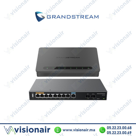 Routeur Grandstream VPN Multi-Wan 2xSFP + 9xRJ45 gigabit GWN7003 Casablanca Maroc