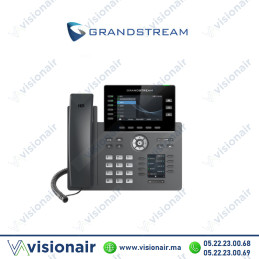 Grandstream téléphone IP LCD 4,3" 6 Lignes POE GRP2616 Casablanca Maroc