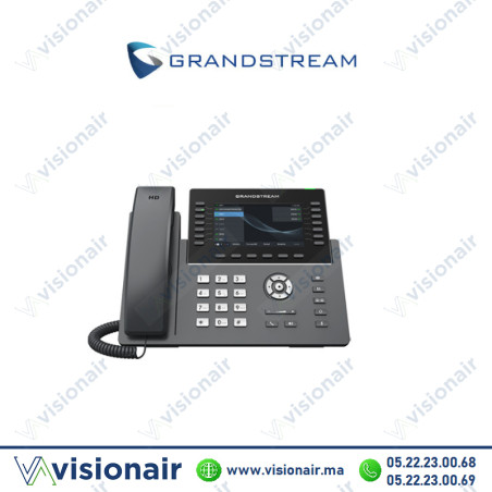 Grandstream téléphone IP LCD 7" 12 Lignes POE GRP2670  Casablanca Maroc