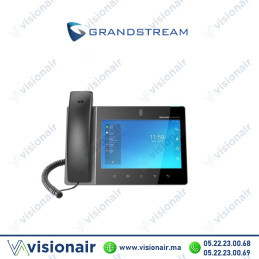 Grandstream téléphone IP Android LCD 8" 16 Lignes POE GXV3480 Casablanca Maroc