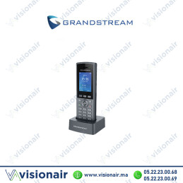 Combiné téléphonique sans fil Grandstream HD DECT robuste DP735 Casablanca Maroc
