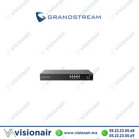 Switch Grandstream 16 ports POE 240W Gigabit GWN7802P Casablanca Maroc