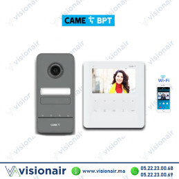 Kit vidéophone BPT LHS + 1 moniteur PLX Wi-Fi blanc Casablanca Maroc