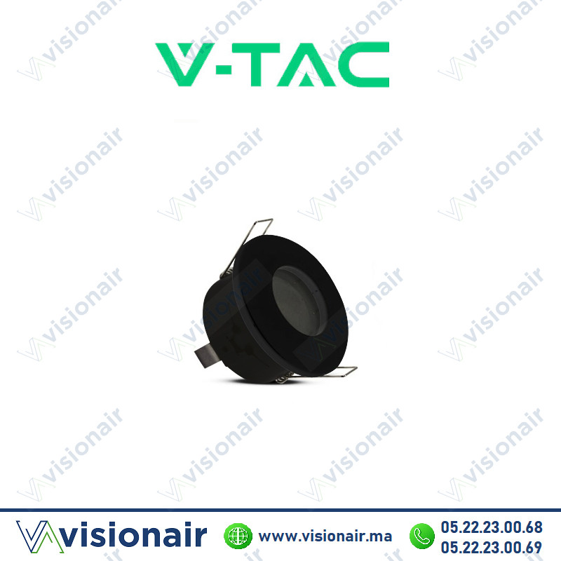 Cadre de spot étanche V-TAC encastrable IP65 SKU92161 Casablanca Maroc