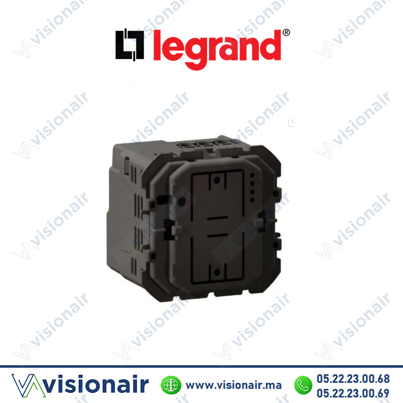 Variateur Legrand Céliane sans Neutre - 2 fils CM0060 Casablanca Maroc