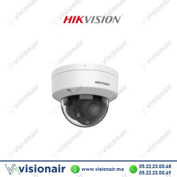 Caméra IP HIKVISION Dôme varifocale MD 2.0 de 4M à double éclairage DS-2CD1743G2-LIZU Casablanca Maroc