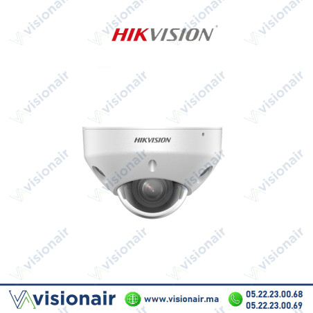 Caméra Hikvision IP mini dôme fixe Smart hybride Acusense 8 MP DS-2CD2583G2-LIS2U Casablanca Maroc
