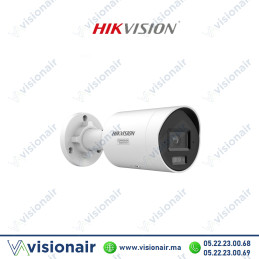 Caméra IP HIKVISION bullet fixe hybride intelligente Acusense 12MP DS-2CD20123G2-LIUY Casablanca Maroc