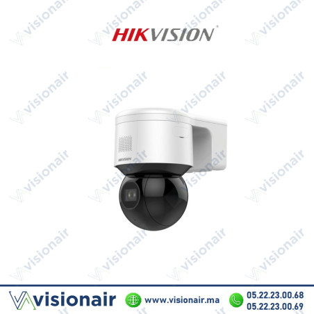 Caméra HIKVISION IP Mini PTZ 4MP 4X IP66 IR50m Darkfighter DS-2DE3A404IWG-E Casablanca Maroc