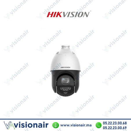 Caméra HIKVISION IP PTZ 8MP 25X IP67 IR100m DarkFighter AcuSensee DS-2DE4825IWG1-E Casablanca Maroc