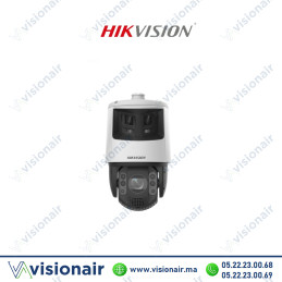 Caméra HIKVISION IP PTZ 4MP 25X + 6MP/6MP 180° ColorVu AcuSense Tracking DS-2SE7C425MWG-EB/26 Casablanca Maroc