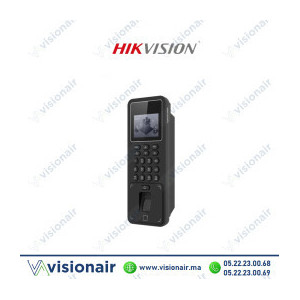 Pointeuse contrôle d'accès HIKVISION DS-K1T808MFWX | VISIONAIR Maroc