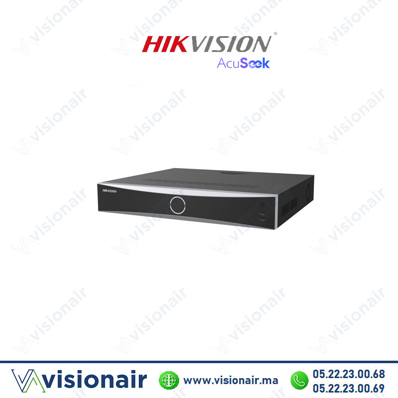 NVR Hikvision IP 4K 32CH 4HDD AcuSeek K VPro 1.5U DS-7732NXI-K4/VPRO Casablanca Maroc