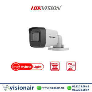 Caméra HIKVISION Bullet Fixe 2MP Smart Hybrid DS-2CE16D0T-EXIF