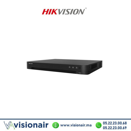 DVR Hikvision 3K/5MP AcuSense 32 Canaux 1080p iDS-7232HQHI-M2/XT Casablanca Maroc