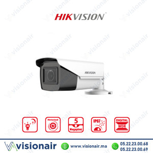 Caméra Hikvision 5MP Bullet Varifocale Motorisée DS-2CE19H0T-AIT3ZF Casablanca Maroc