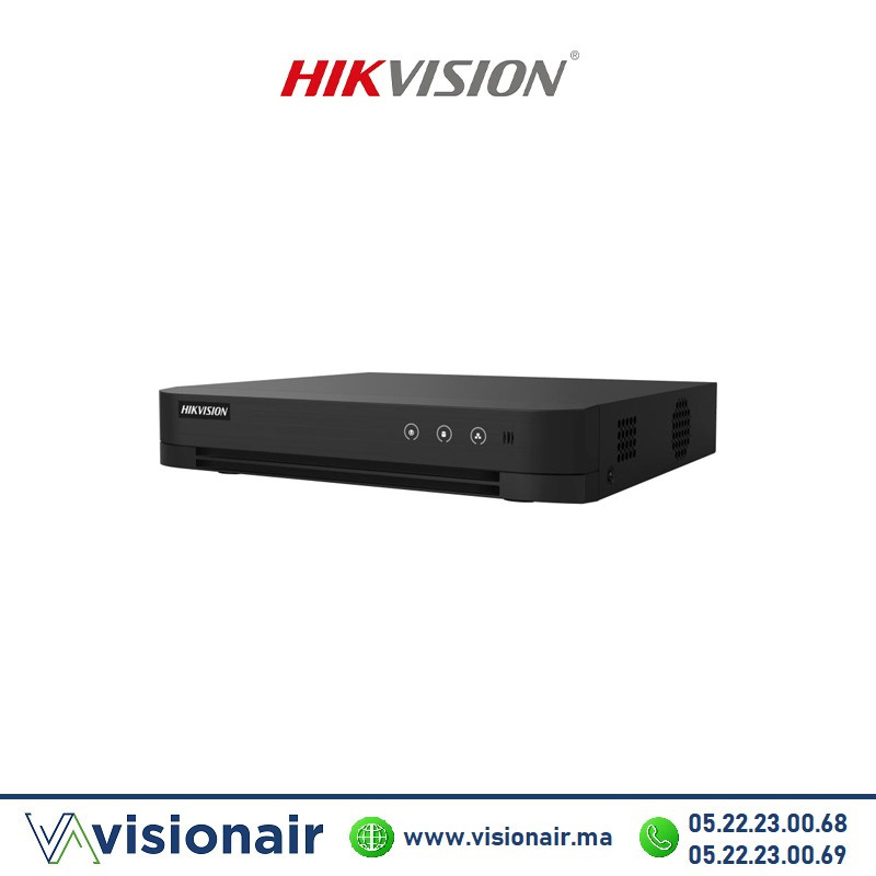 Dvr Hikvision 2MP compact 8 ports DS-7208HGHI-M1-T Casablanca Maroc