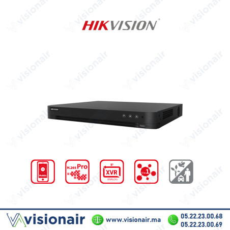 Dvr Hikvision 2MP compact 16 ports DS-7216HGHI-M1 Casablanca Maroc