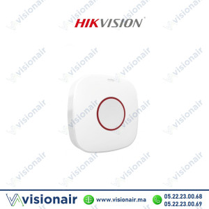 Bouton d'urgence alarme sans fil Hikvision DS-PDEB1-EG2-WB Casablanca Maroc
