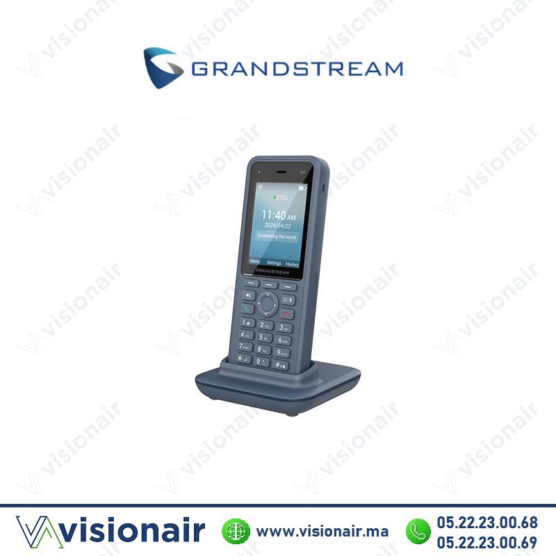 Téléphone IP Wi-Fi 6 Grandstream Robuste IP67/IP69K GS-WP836 Casablanca Maroc
