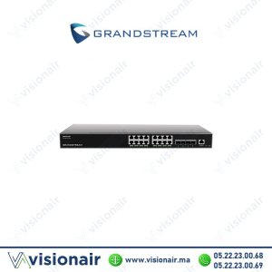 Grandstream Switch Administrable L3 PoE 8/16/24 Ports GS-GWN7812P Casablanca Maroc