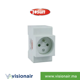 Prise modulaire 10A 220V Casablanca Maroc