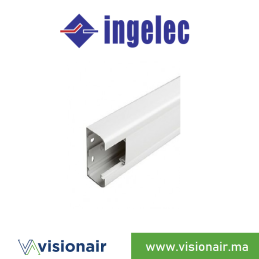 Plinthe goulotte INGELEC 100x45mm PN10045 Casablanca Maroc