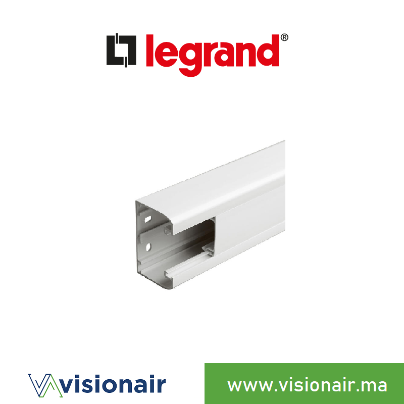 Goulotte LEGRAND MOSAIC 50x105mm CV 45mm 075602 Casablanca Maroc