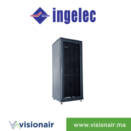 Armoire informatique INGELEC 32U L600 P800 AID3268 Casablanca Maroc