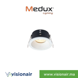 Cadre de spot étanche aluminium MEDUX IP65 blanc MEDMX6261W Casablanca Maroc