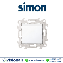 Interrupteur à carte SIMON 24 blanc 2410526-030 Casablanca Maroc