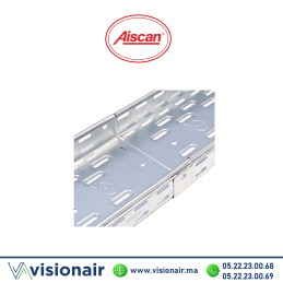 Chemin de câble en tôle perforée AISCAN 35x300 CMPS330 Casablanca Maroc
