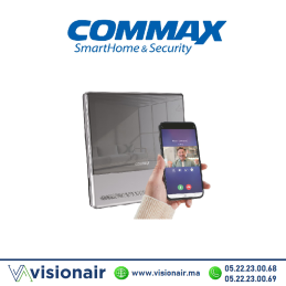 Moniteur vidéophone connecté COMMAX écran LCD 7" silver CDV-70QTS Casablanca Maroc