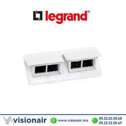 POP UP LEGRAND 8 modules blanc brillant (vide) 054033 Casablanca Maroc