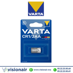 Pile VARTA CR1/2 AA 3V lithium Casablanca Maroc
