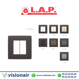Cadre carbone mate LAP MILLENIUM 1 poste Casablanca Maroc