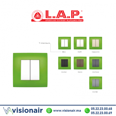 Cadre vert LAP MILLENIUM 1 poste Casablanca Maroc