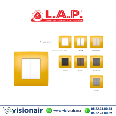 Cadre moutarde LAP MILLENIUM 1 poste Casablanca Maroc