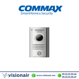 Platine de rue vidéophone COMMAX 1 poste DRC-40K Casablanca Maroc