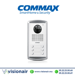 Platine de rue vidéophone COMMAX 6 postes DRC-6AC2 Casablanca Maroc