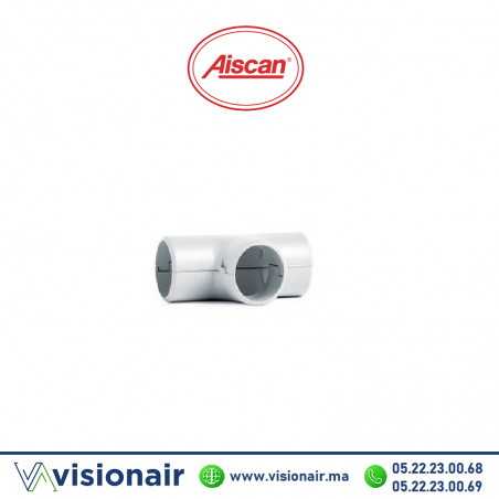 Tés tube PVC AISCAN D21 T32 Casablanca Maroc