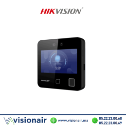Pointeuse contrôle d'accès HIKVISION DS-K1T343MFX Casablanca Maroc
