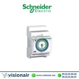 Interrupteur horaire 24H SCHNEIDER Acti9 CCT15365 Casablanca Maroc