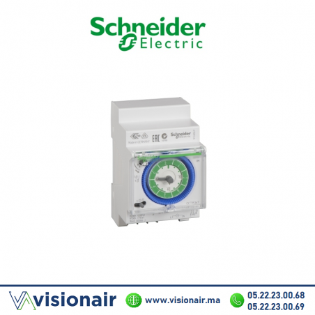 Interrupteur horaire 7J SCHNEIDER Acti9 CCT15367 Casablanca Maroc