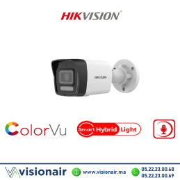 Caméra IP HIKVISION bullet 8MP Smart Hybrid light DS-2CD1083G2-LIU Casablanca Maroc