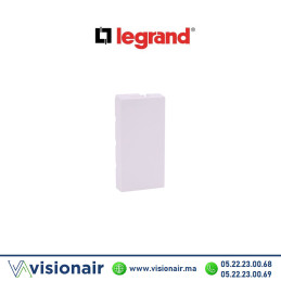 Obturateur LEGRAND Mosaic 1M blanc 077070 Casablanca Maroc