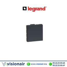 Voyant easy 2M 0,04W Legrand Mosaic Noir mat 080260L Casablanca Maroc