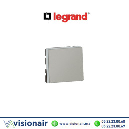 Poussoir 6A 2M Mosaic Legrand Alu 79240L Casablanca Maroc