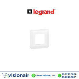 Plaque de finition 2 modules LEGRAND Mosaic 077802L Casablanca Maroc