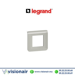 Plaque de finition 2 modules LEGRAND Mosaic alu 079302L Casablanca Maroc